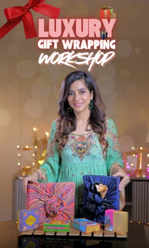 LUXURY GIFT WRAPPING WORKSHOP